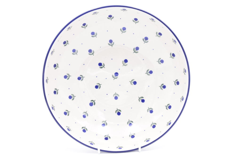 C36 Bunzlau Schaal laag 0013 - Blij Blauw Bunzlau