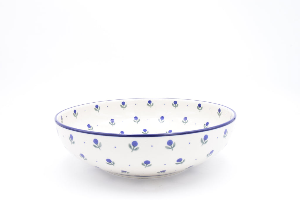 C36 Bunzlau Schaal laag 0013 - Blij Blauw Bunzlau
