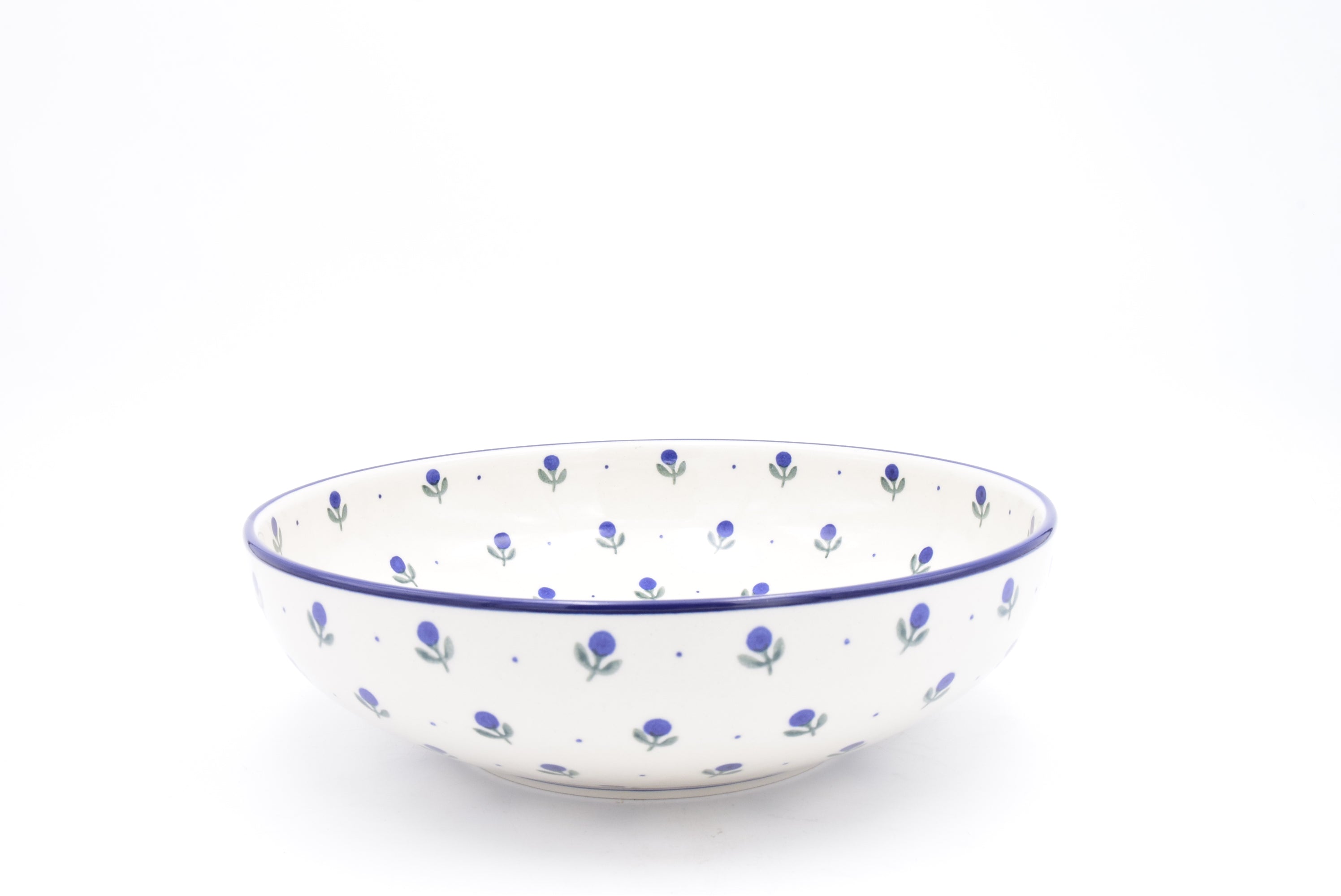 C36 Bunzlau Schaal laag 0013 - Blij Blauw Bunzlau