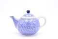 264 Bunzlau Theepot 0028 - Blij Blauw Bunzlau
