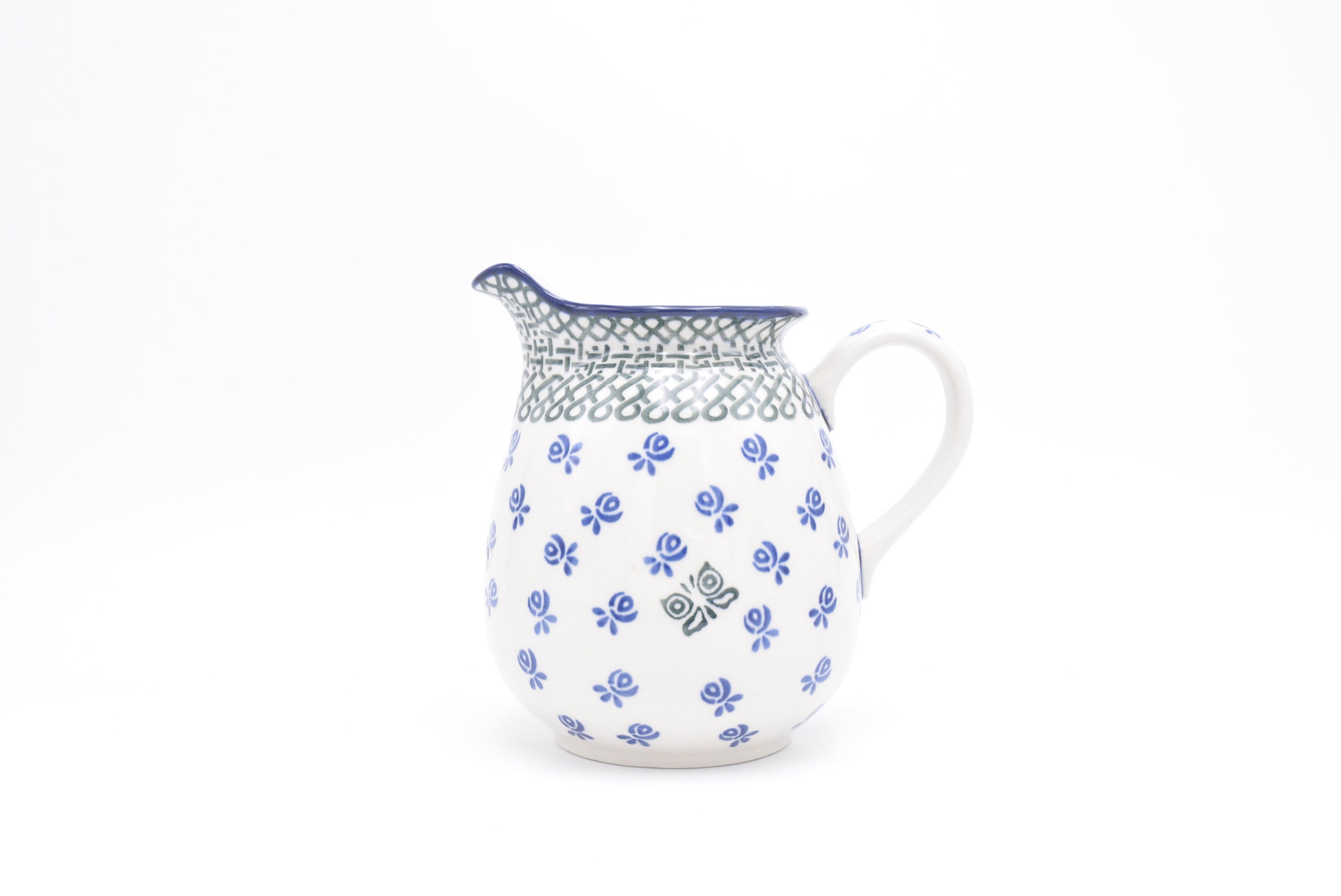 078 Bunzlau Schenkkan 0048 - Blij Blauw Bunzlau