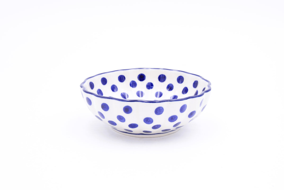 023 Bunzlau Schaaltje Ribbel 0061 - Blij Blauw Bunzlau