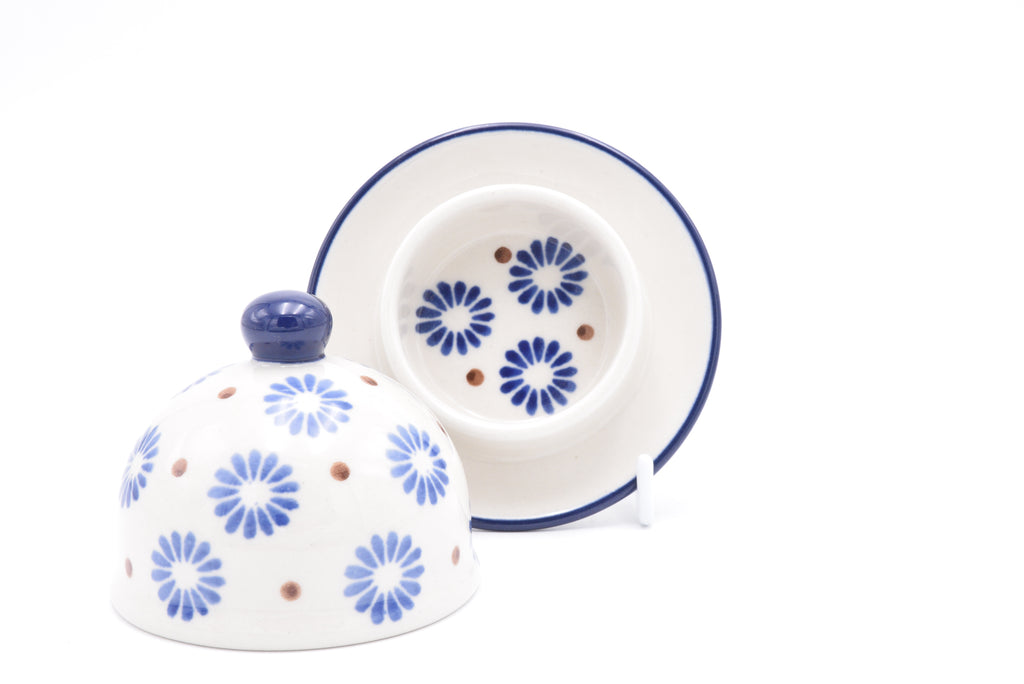 C04 Bunzlau Botervlootje 0064A - Blij Blauw Bunzlau