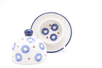 C04 Bunzlau Botervlootje 0064A - Blij Blauw Bunzlau