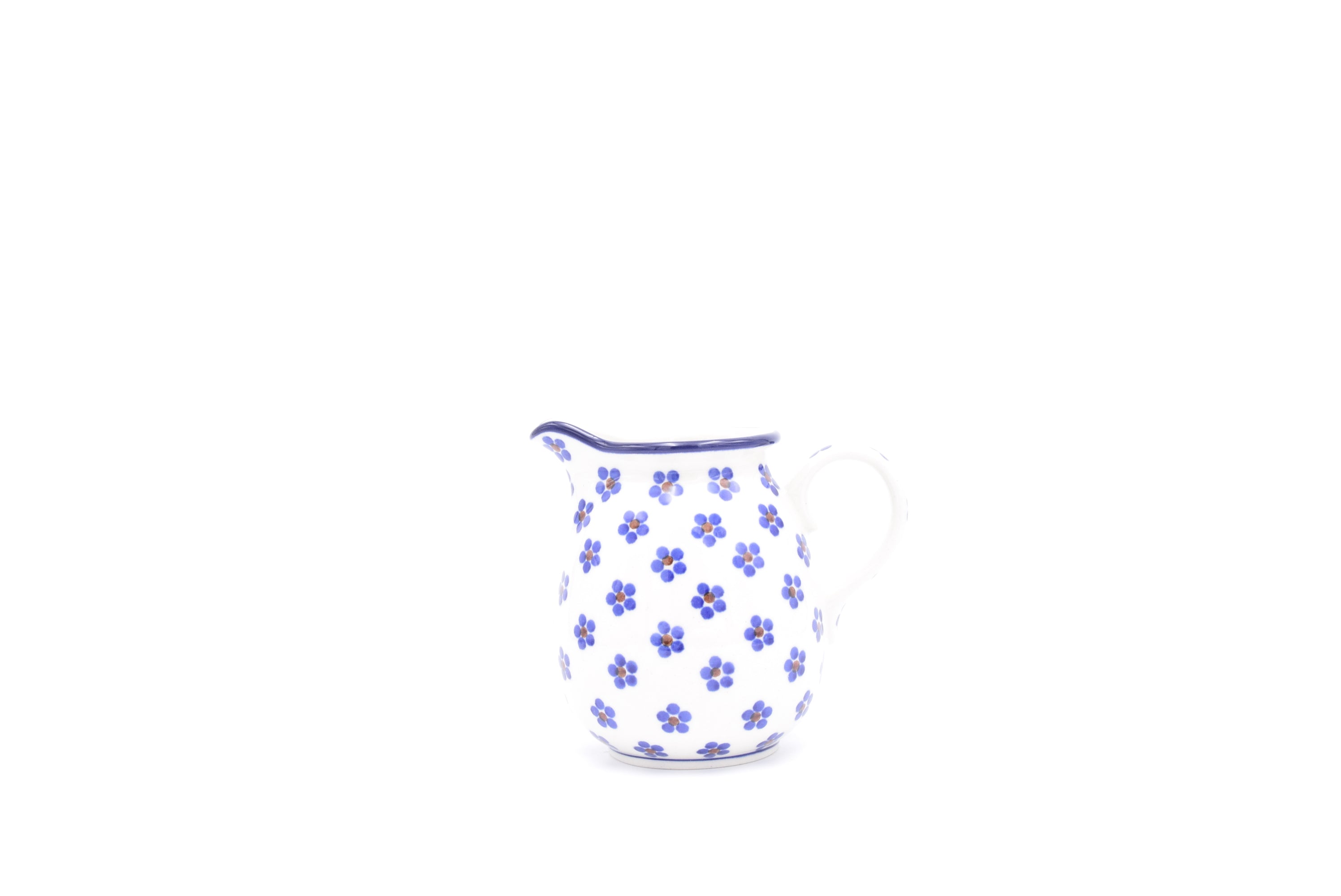 079 Bunzlau Schenkkan 0064 - Blij Blauw Bunzlau