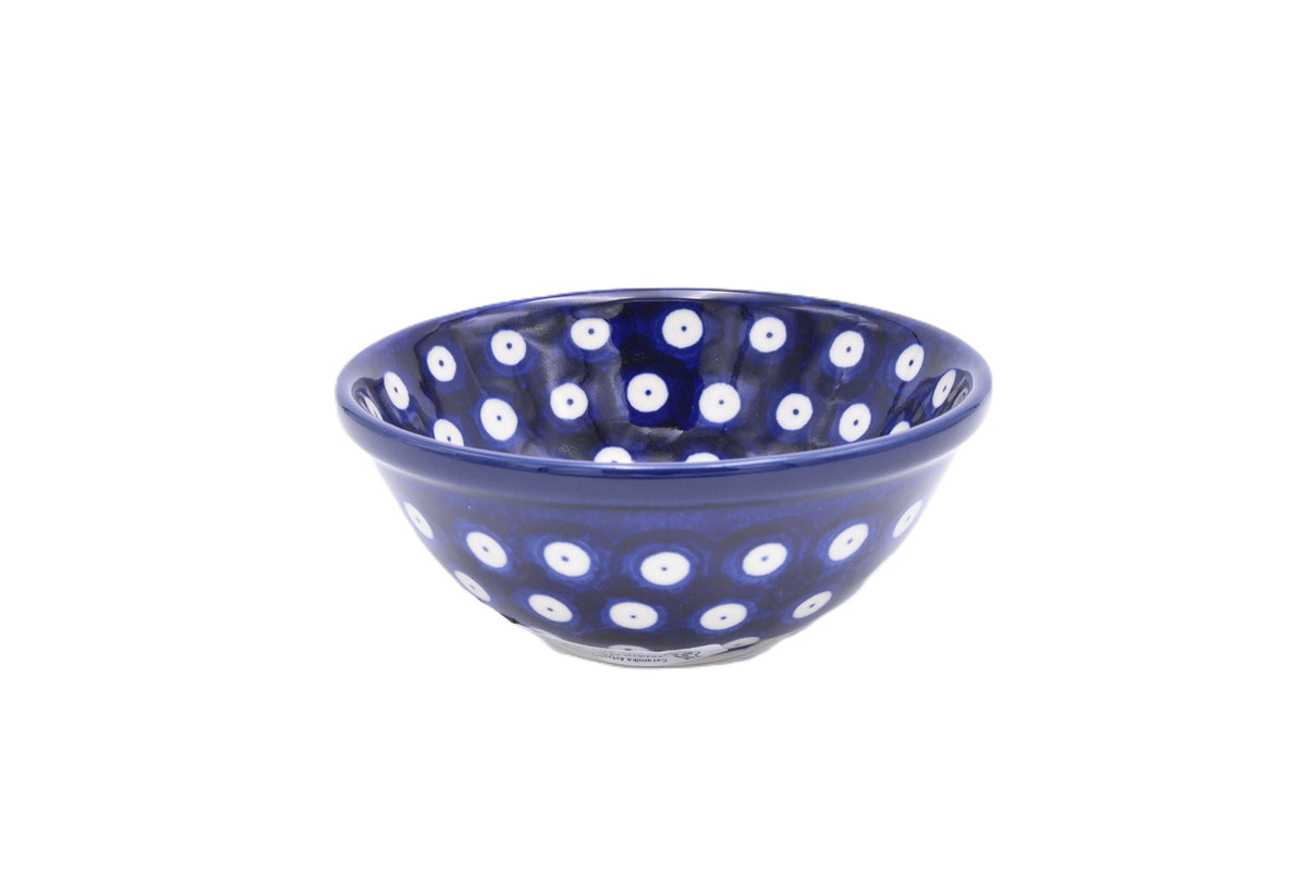 556 Bunzlau Nestschaal 0070A - Blij Blauw Bunzlau