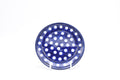 D21 Bunzlau Gebaksbordje 0070A - Blij Blauw Bunzlau