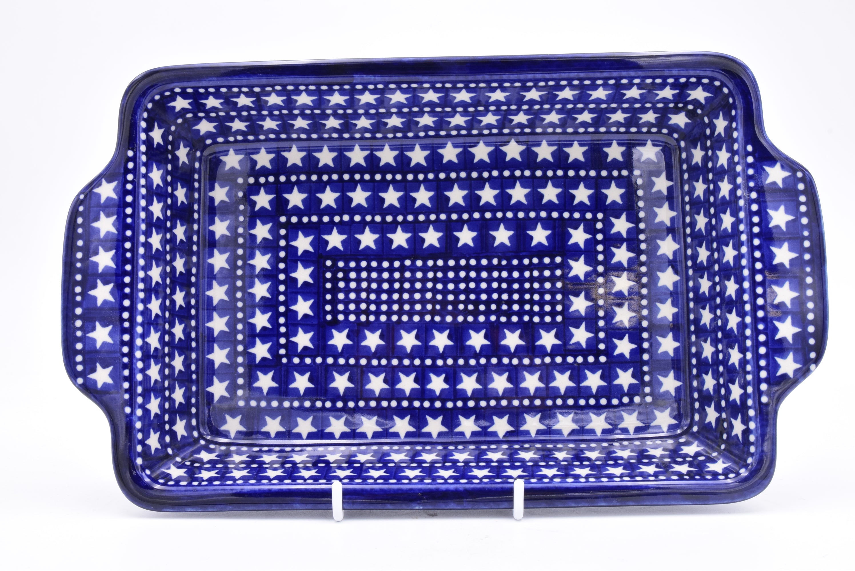 A59 Bunzlau Ovenschaal Recht met oor 0119