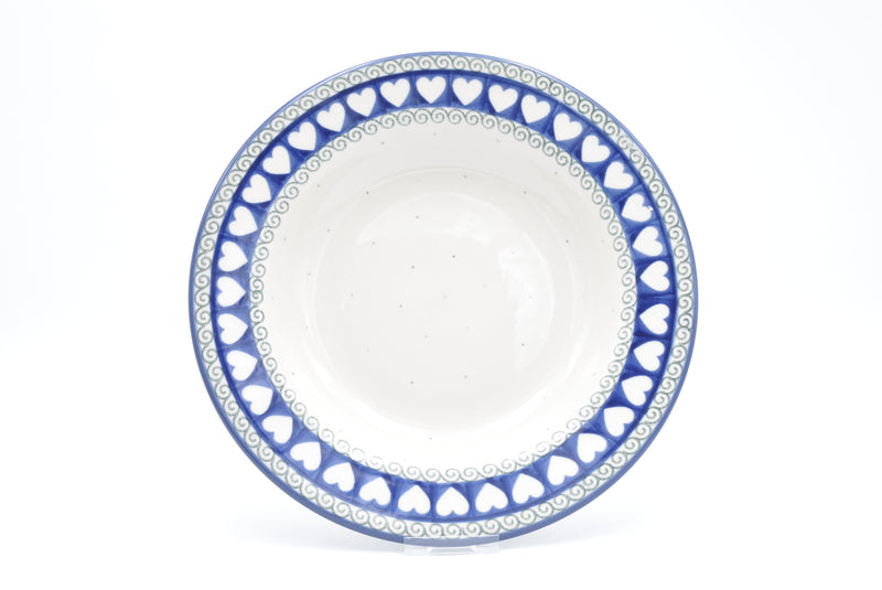 014 Bunzlau Soepbord 0375 - Blij Blauw Bunzlau
