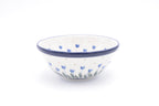 556 Bunzlau Nestschaal 0490 - Blij Blauw Bunzlau