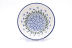556 Bunzlau Nestschaal 0490 - Blij Blauw Bunzlau