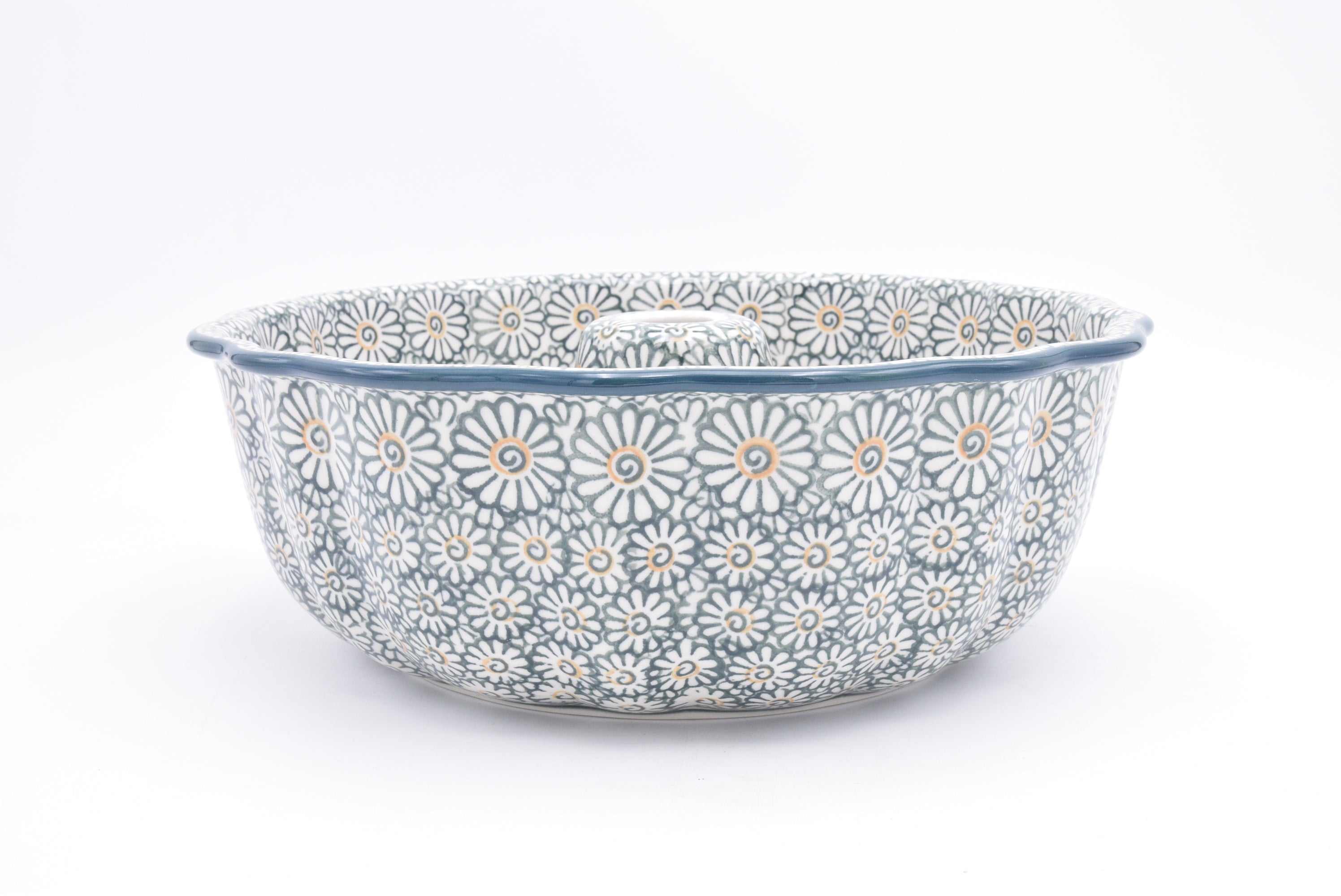 A55 Bunzlau Tulband 0504Q - Blij Blauw Bunzlau
