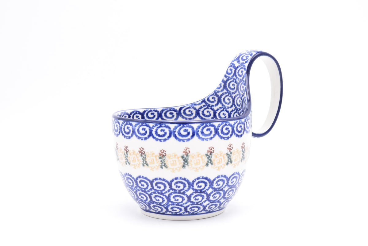 845 Bunzlau Waterscoop 0506 - Blij Blauw Bunzlau