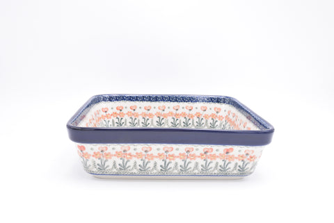 431 Bunzlau Ovenschaal Vierkant 0560