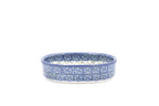 G43 Bunzlau Zeepbakje 0560 - Blij Blauw Bunzlau