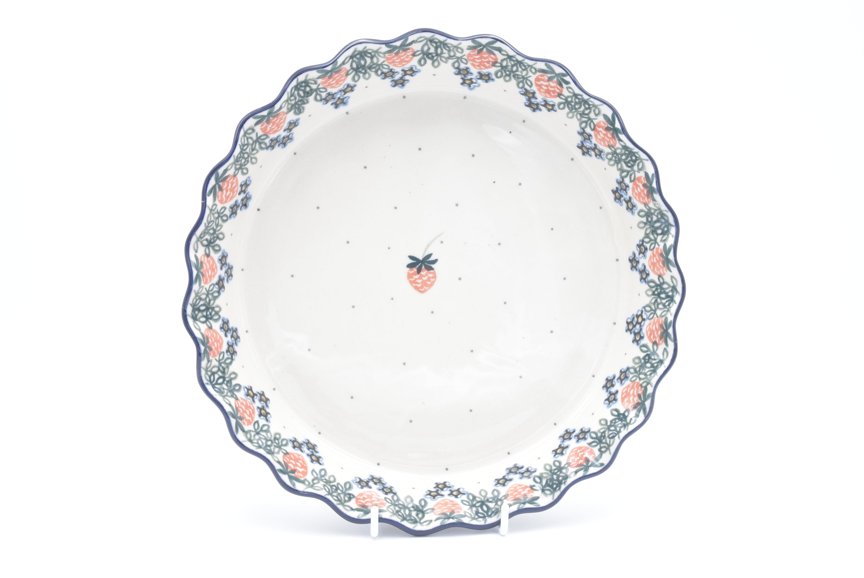 636 Bunzlau Ovenschaal 0721 - Blij Blauw Bunzlau