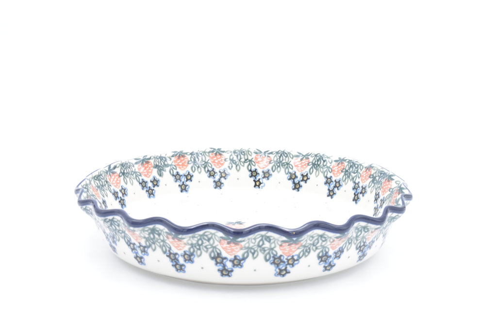 636 Bunzlau Ovenschaal 0721 - Blij Blauw Bunzlau