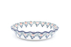 636 Bunzlau Ovenschaal 0721 - Blij Blauw Bunzlau