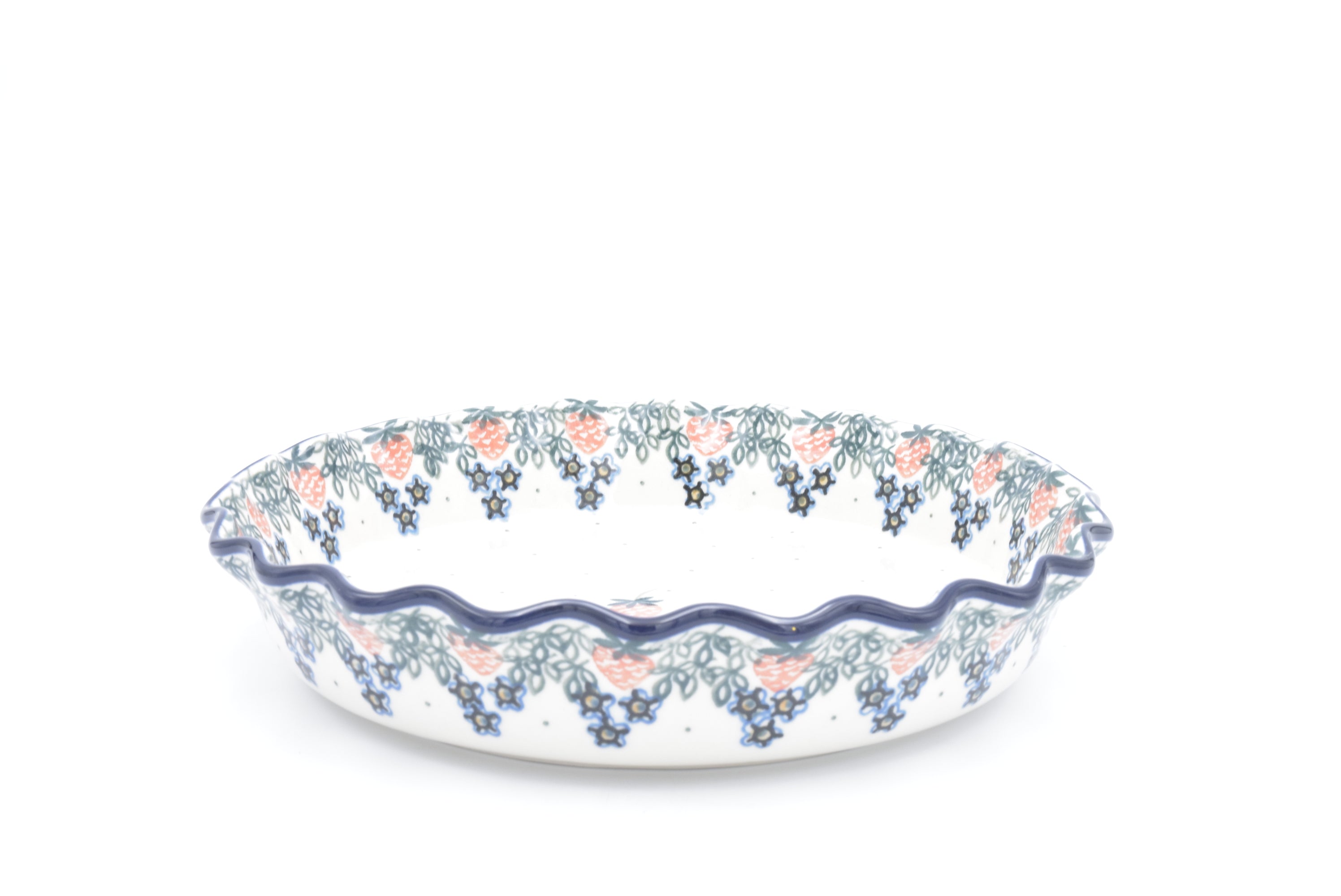 636 Bunzlau Ovenschaal 0721 - Blij Blauw Bunzlau