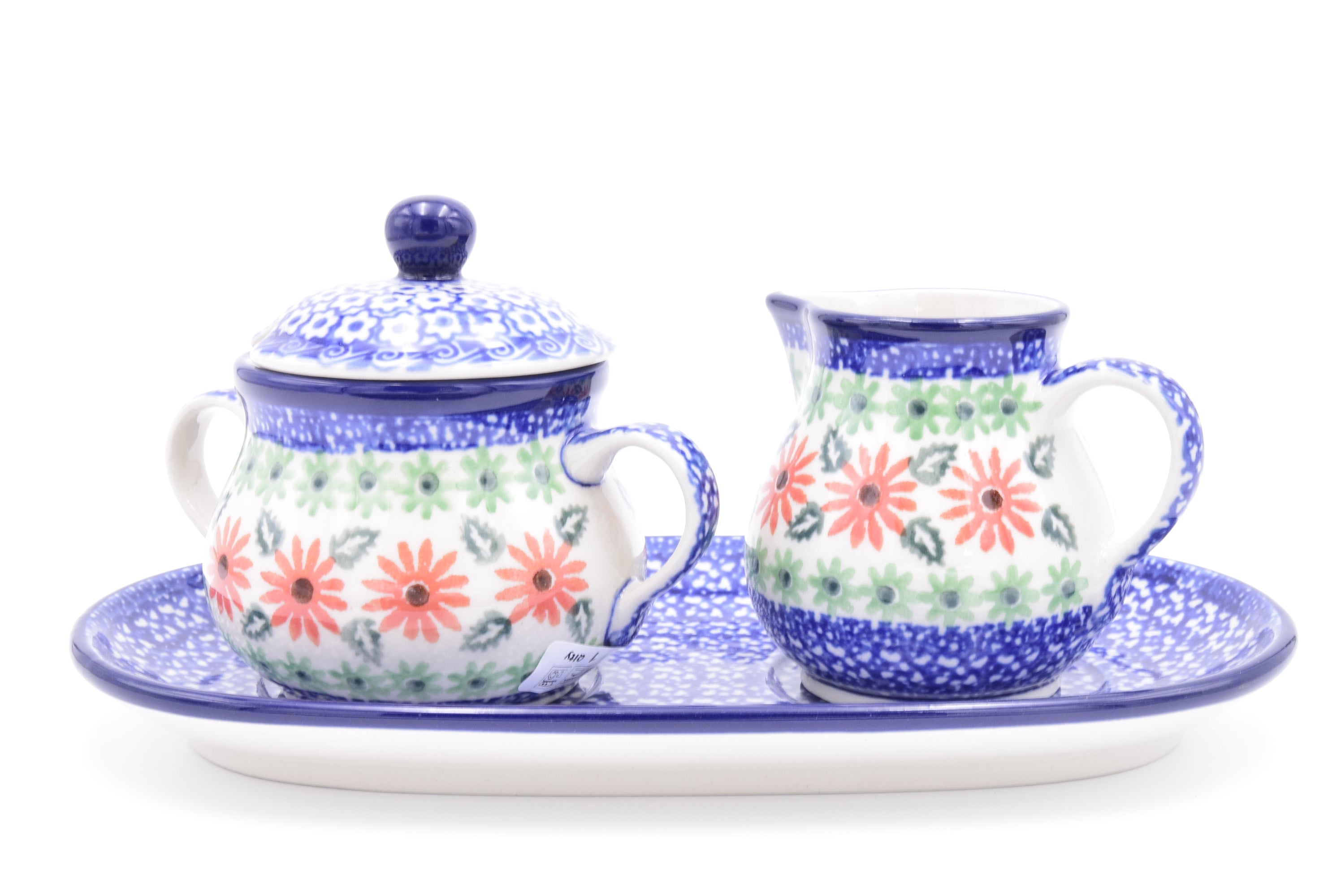 422 Bunzlau Suiker en Melk 0762 - Blij Blauw Bunzlau