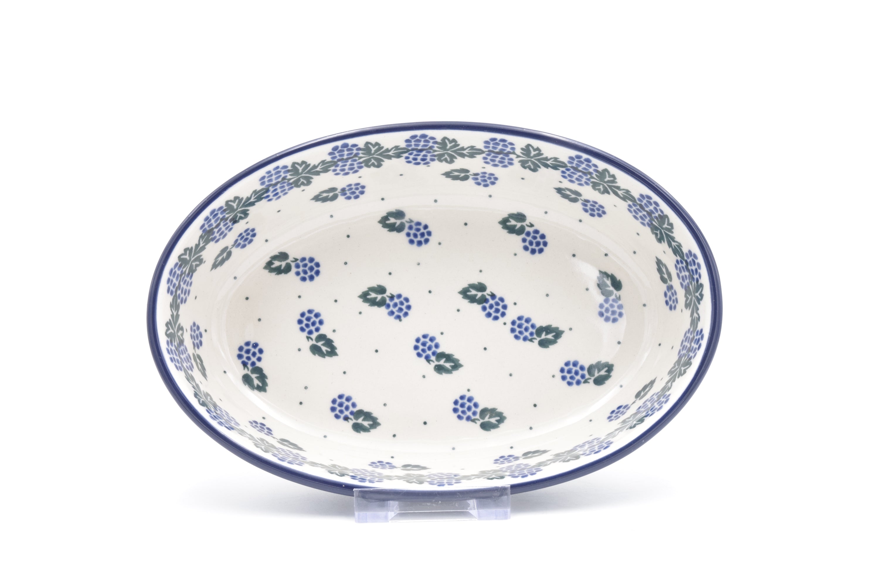 351 Bunzlau Ovenschaal Ovaal 0838