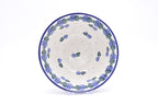 058 Bunzlau Nestschaal 0838 - Blij Blauw Bunzlau
