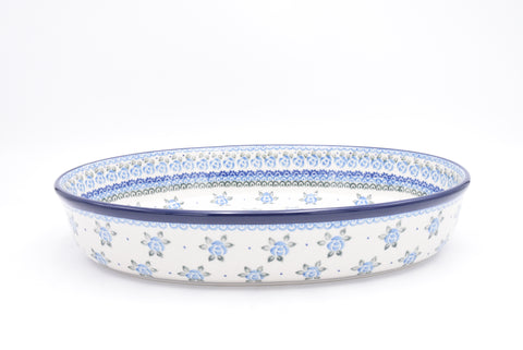 296 Bunzlau Ovenschaal Ovaal 0880-2