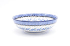B90 Bunzlau Schaaltje laag 0882 - Blij Blauw Bunzlau