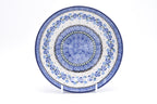 B90 Bunzlau Schaaltje laag 0882 - Blij Blauw Bunzlau