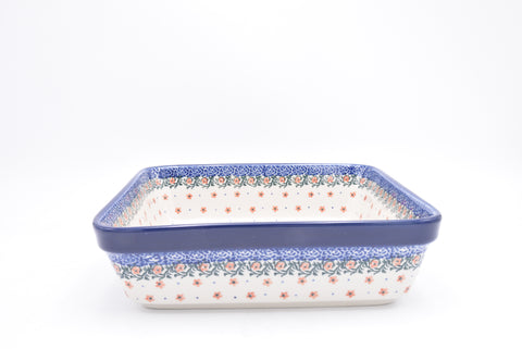 431 Bunzlau Ovenschaal Vierkant 1363