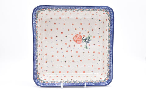 431 Bunzlau Ovenschaal Vierkant 1363