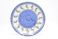 223 Bunzlau Dinerbord 1380 - Blij Blauw Bunzlau