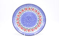 223 Bunzlau Dinerbord 1490 - Blij Blauw Bunzlau