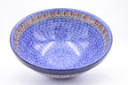 055 Bunzlau Nestschaal 1512 - Blij Blauw Bunzlau