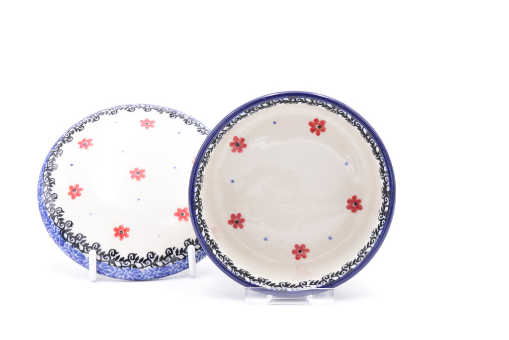 140 Bunzlau Potje met deksel 1527 - Blij Blauw Bunzlau
