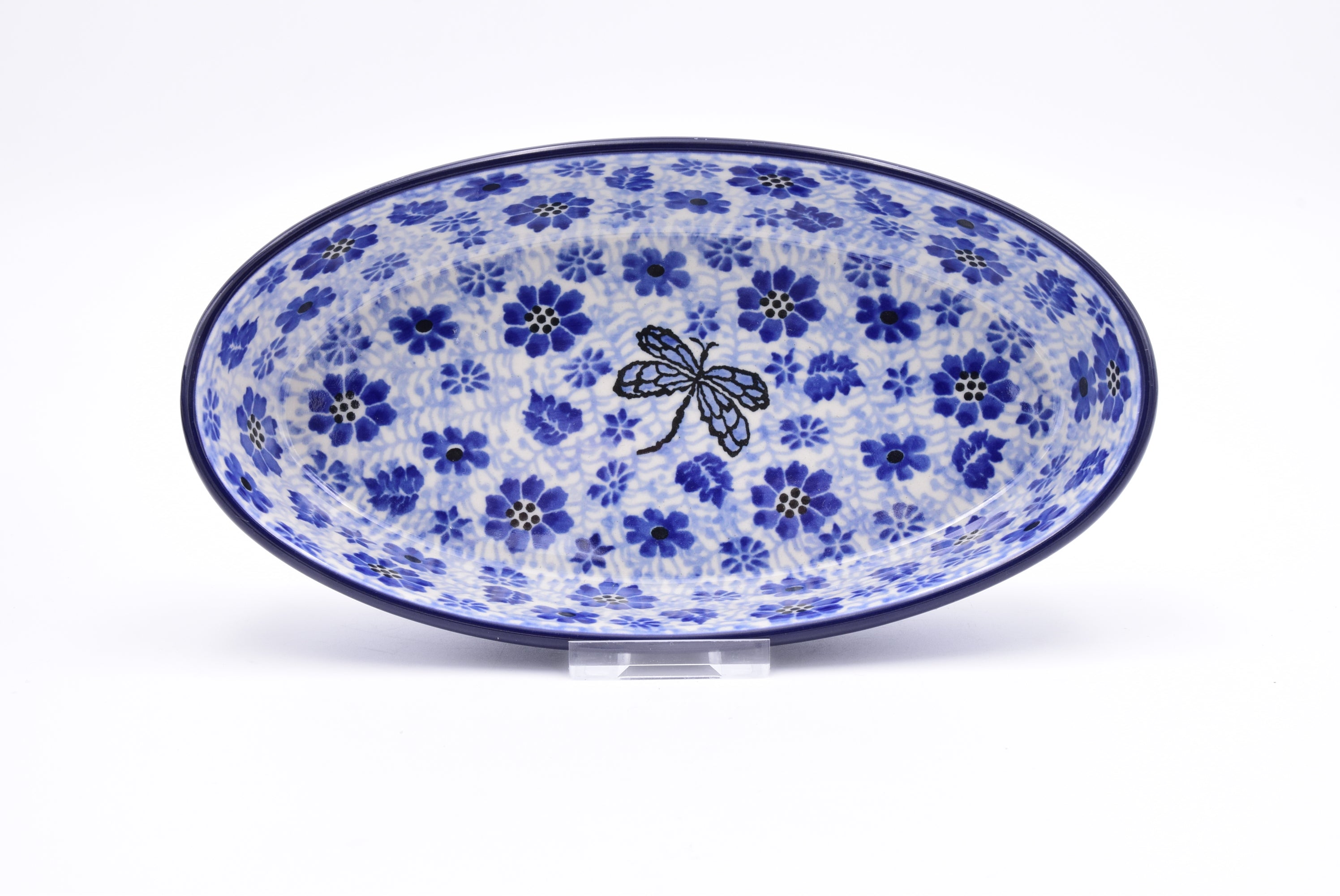 163 Bunzlau Ovenschaal Ovaal 1443