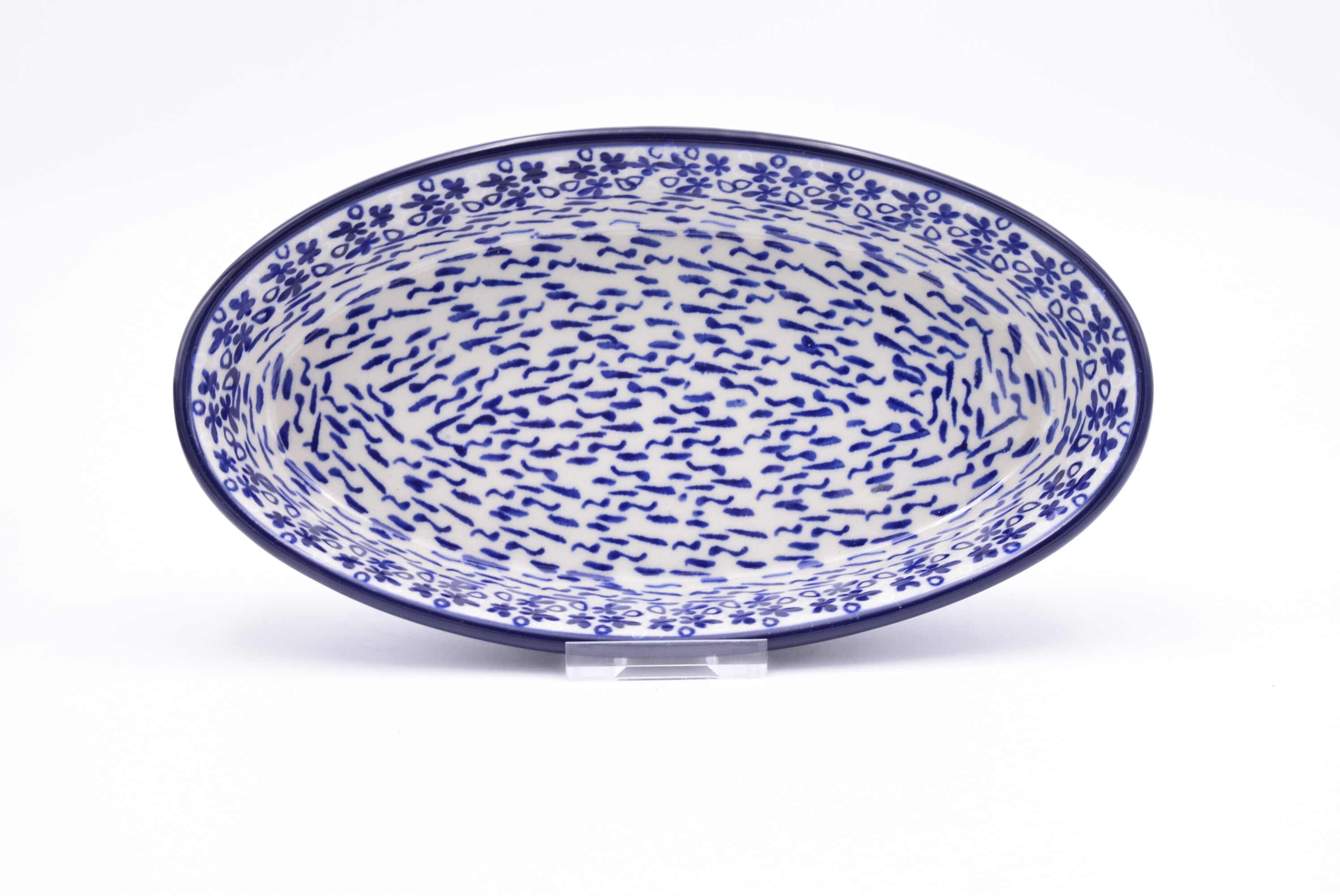 163 Bunzlau Ovenschaal Ovaal 2547