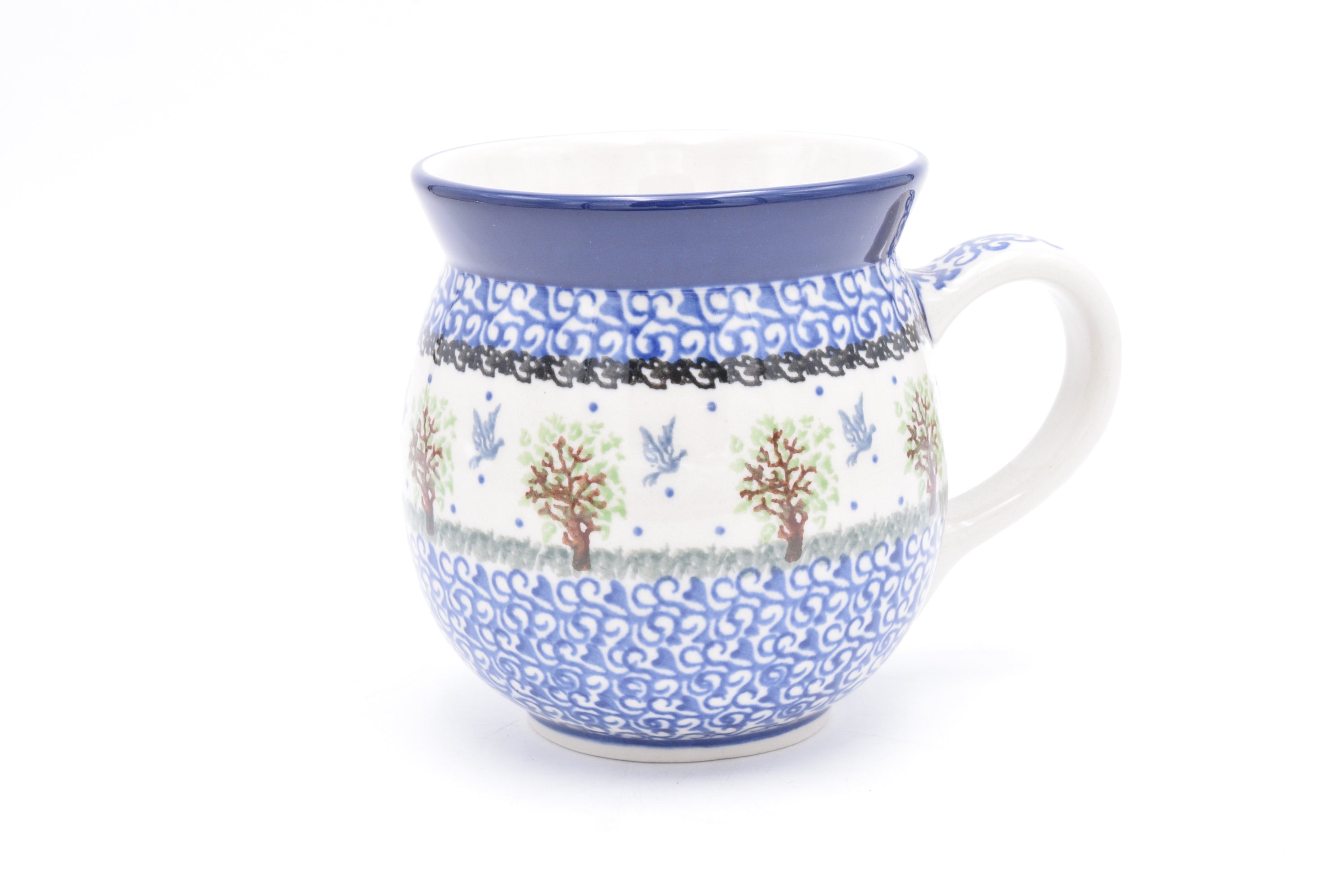 073 Bunzlau Bolmok 1744 - Blij Blauw Bunzlau