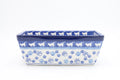 603 Bunzlau Cakevorm 1771 - Blij Blauw Bunzlau