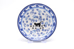 556 Bunzlau Nestschaal 1771 - Blij Blauw Bunzlau