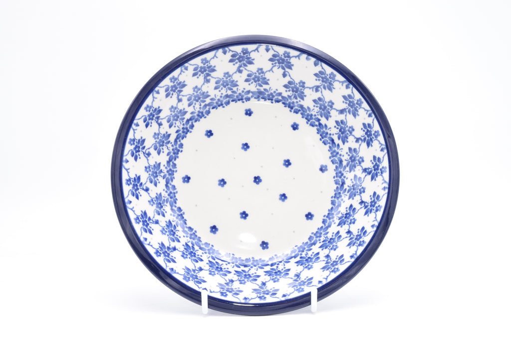 026 Bunzlau pastabord 1800 - Blij Blauw Bunzlau