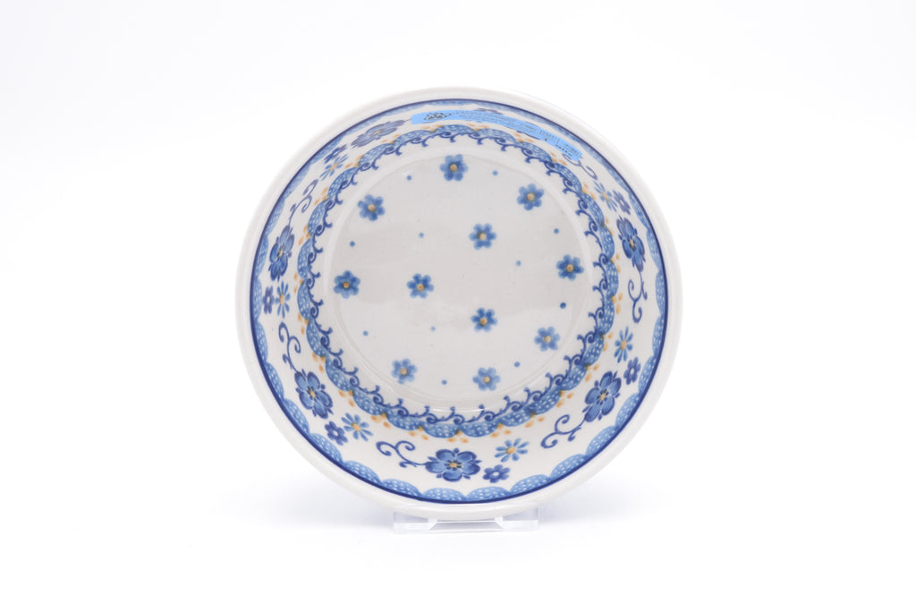 017 Bunzlau Ricebowl  2066 - Blij Blauw Bunzlau