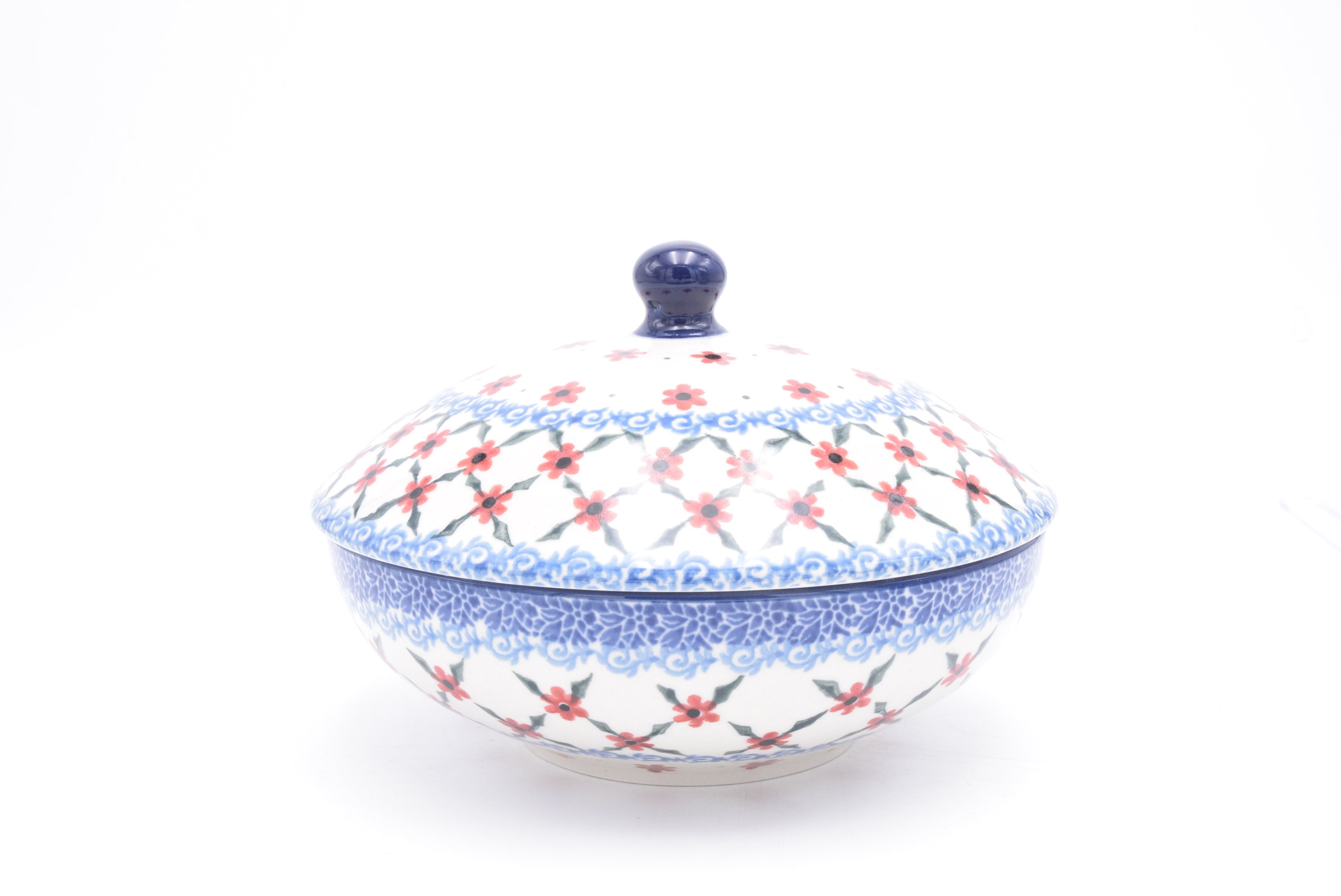 C55 Bunzlau Bonbonnière 2118 - Blij Blauw Bunzlau