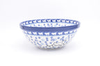 056 Bunzlau Nestschaal 2155 - Blij Blauw Bunzlau