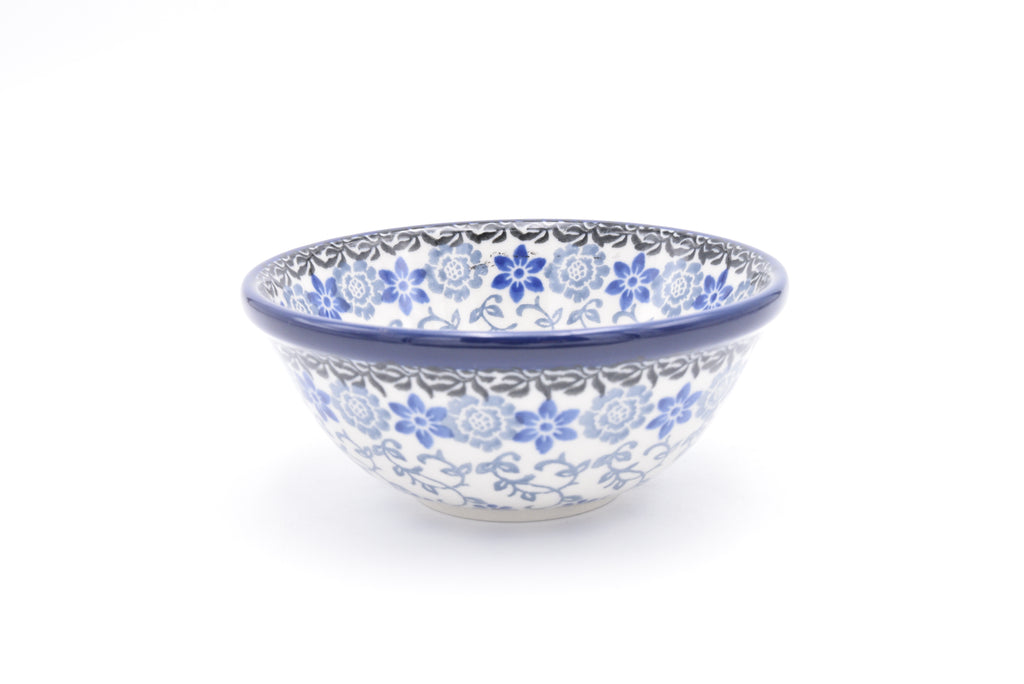 556 Bunzlau Nestschaal 2158 - Blij Blauw Bunzlau