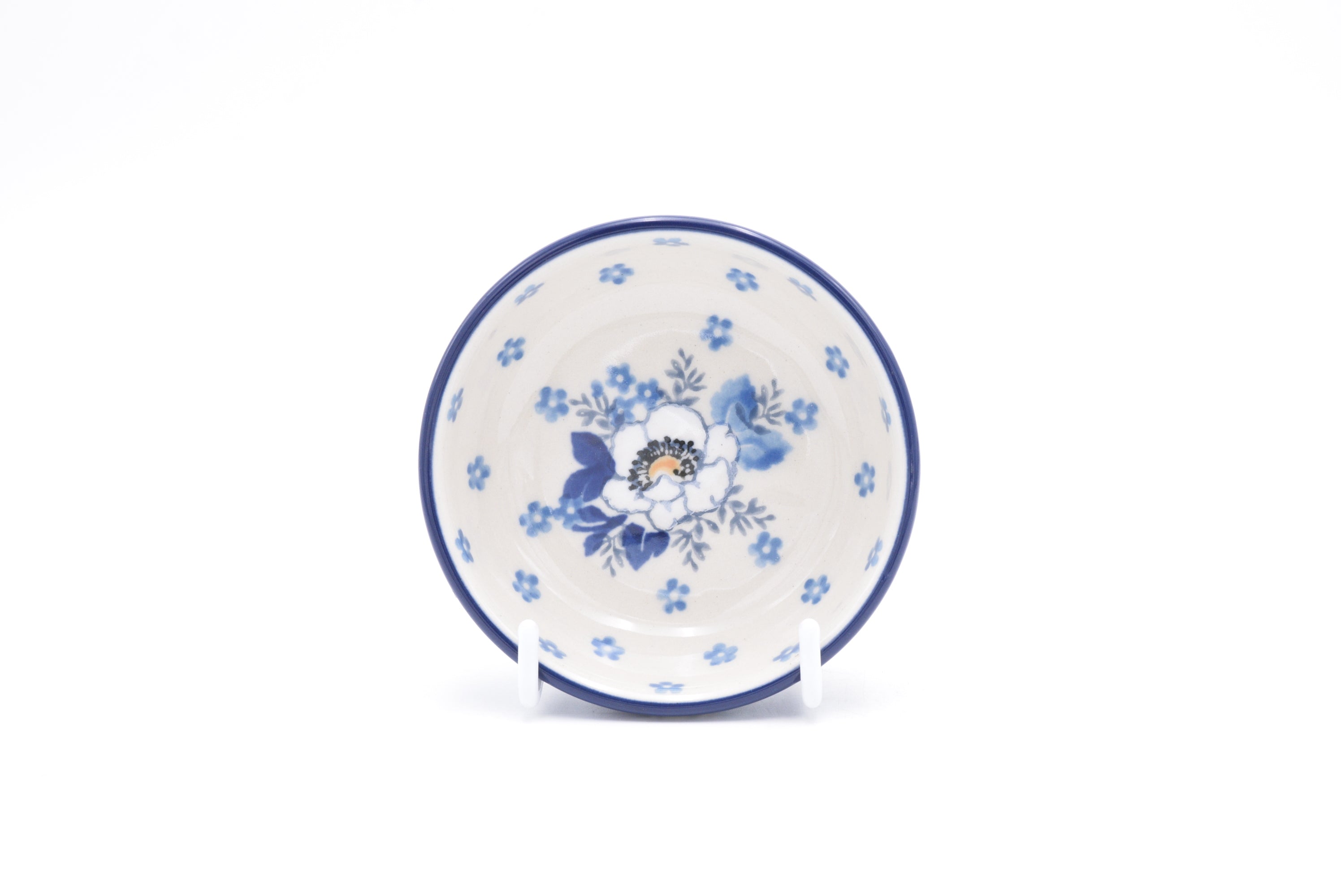 B88 Bunzlau Tapasschaaltje 2222 - Blij Blauw Bunzlau