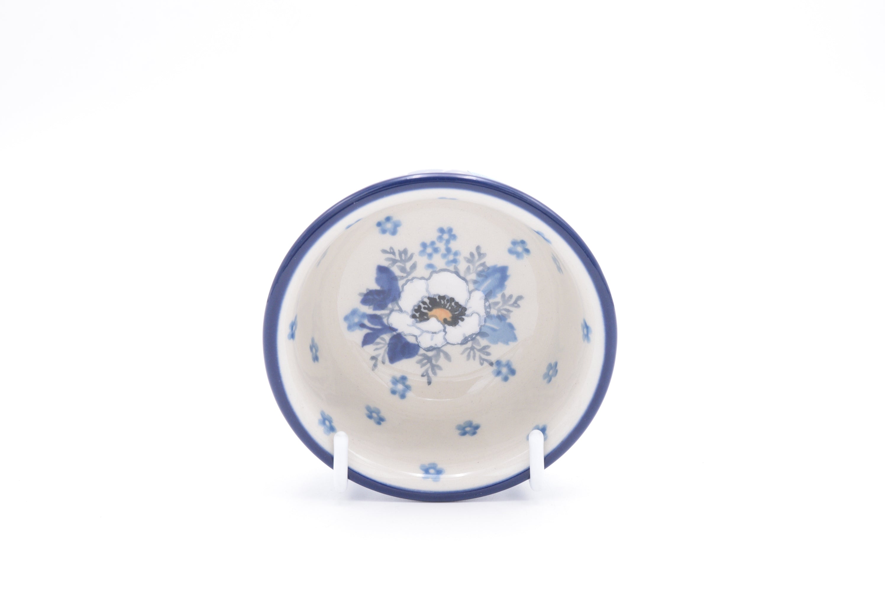 781 Bunzlau Tapasschaaltje 2222 - Blij Blauw Bunzlau