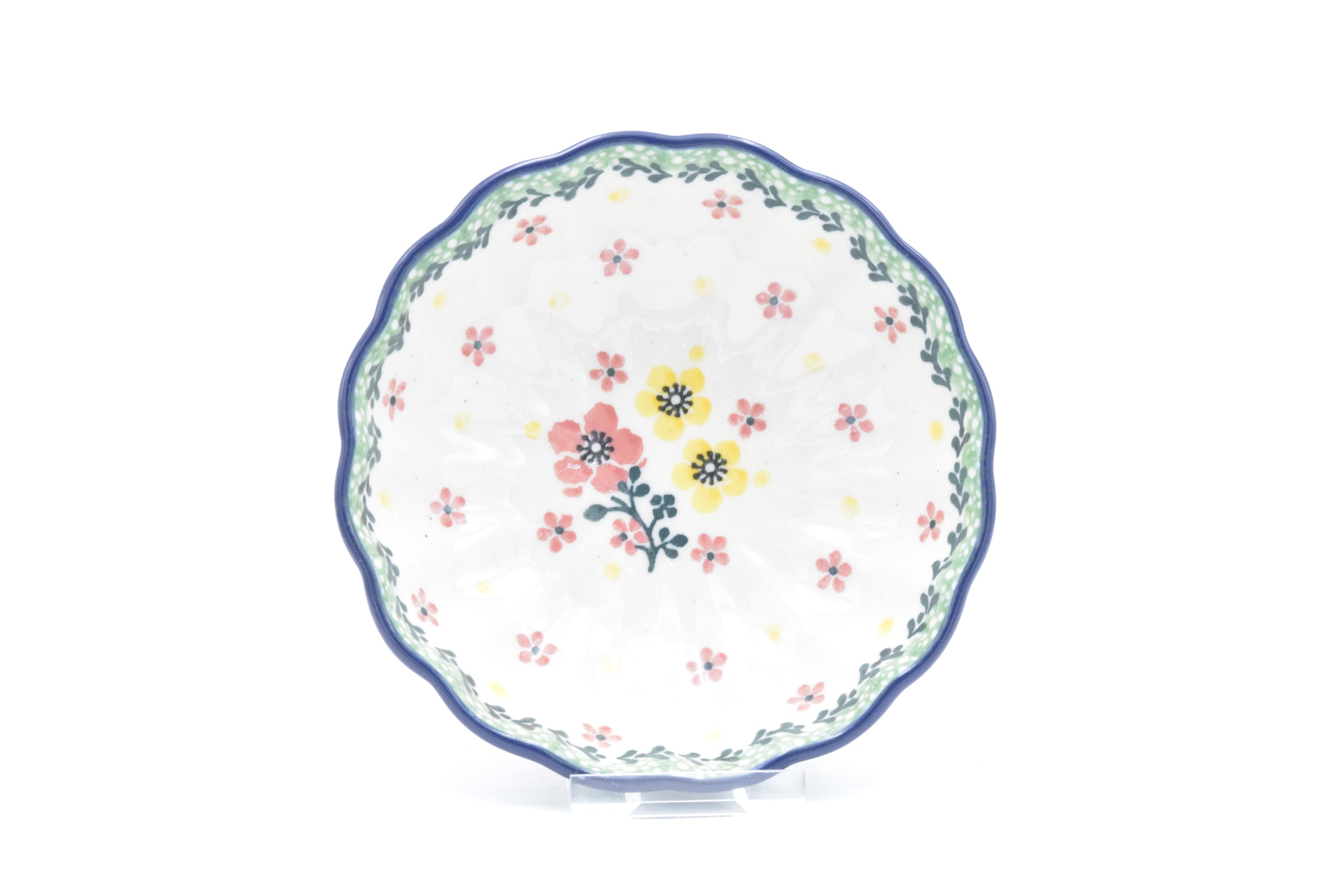 023 Bunzlau Schaaltje Ribbel 2355 - Blij Blauw Bunzlau