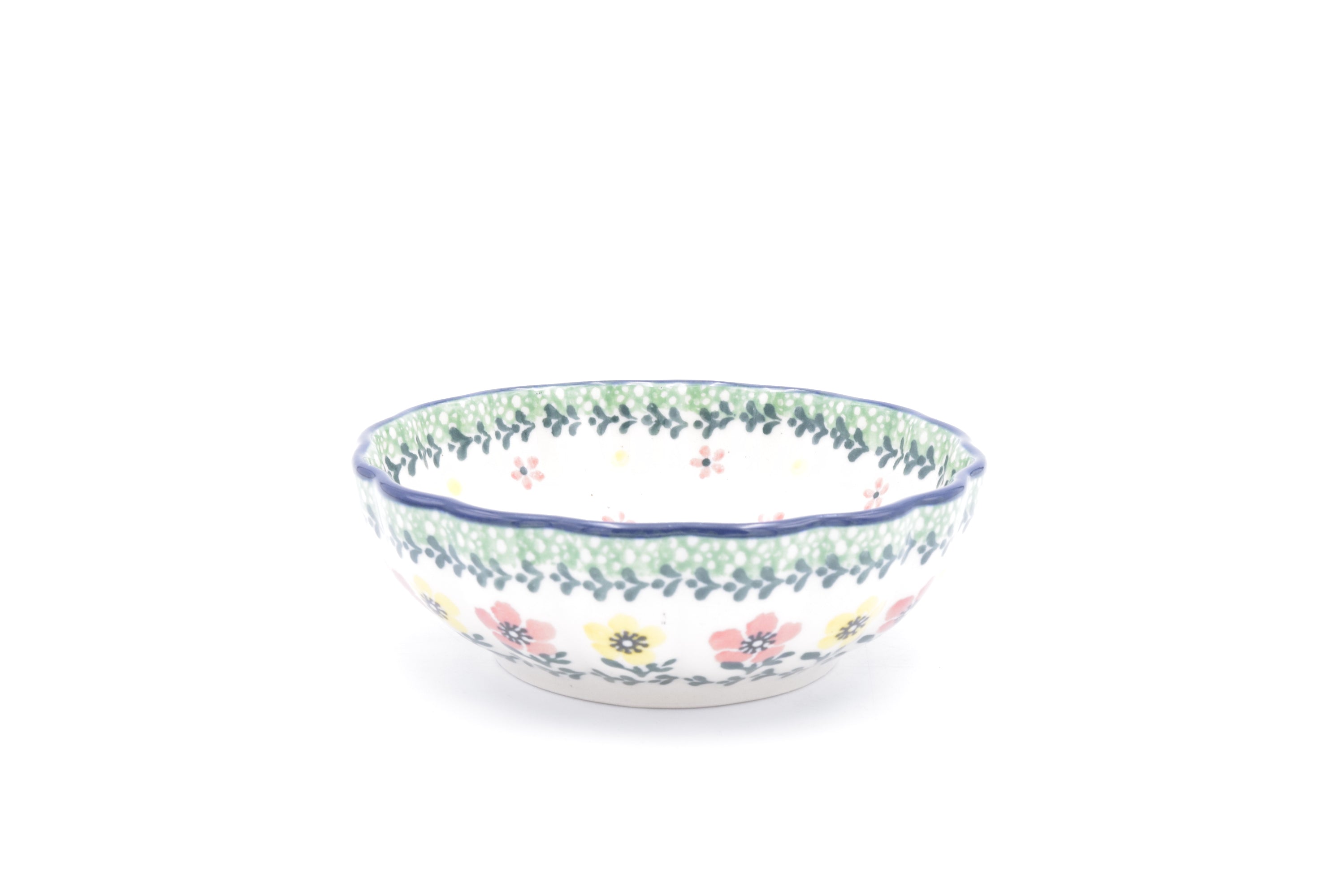 023 Bunzlau Schaaltje Ribbel 2355 - Blij Blauw Bunzlau