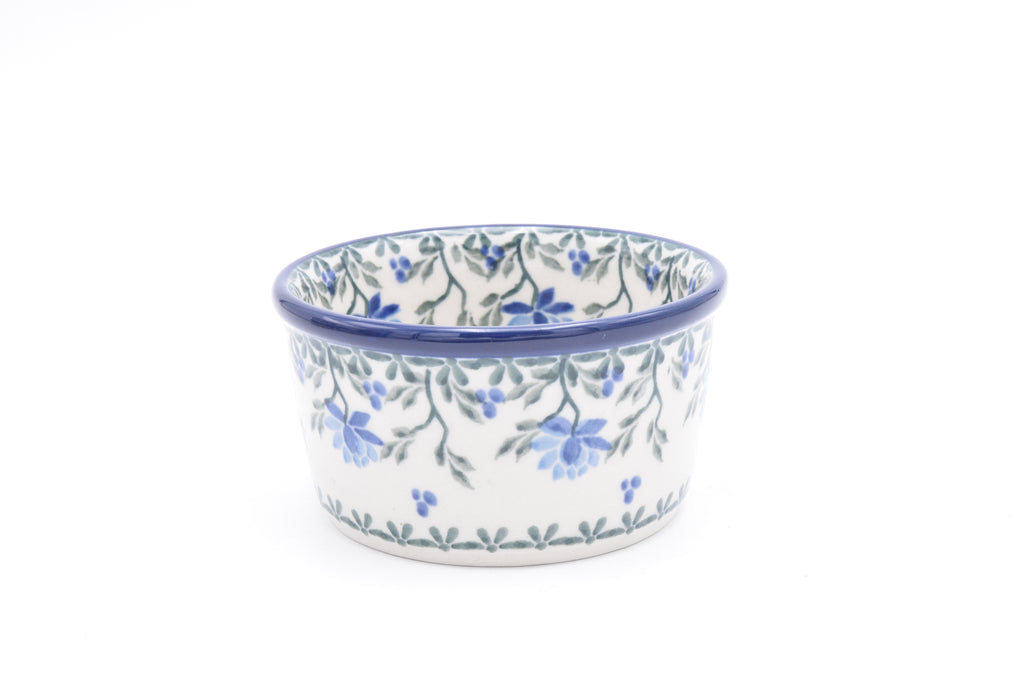 409 Bunzlau Schaaltje Soufflé 2415 - Blij Blauw Bunzlau